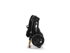 Bumbleride Era Reversible Seat Stroller Matte Black Folded