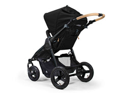 Bumbleride Era Reversible Seat Stroller Matte Black Rear View