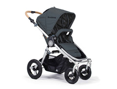 Bumbleride Era Reversible Seat Stroller Dawn Grey Seat Forwards