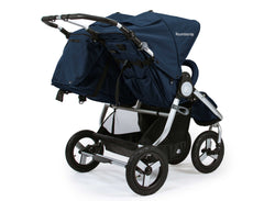 Bumbleride Indie Twin Double Stroller 2018 2019 -Maritime Blue Rear View
